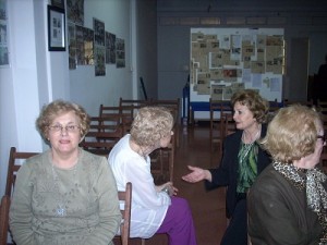 Las primeras en llegar